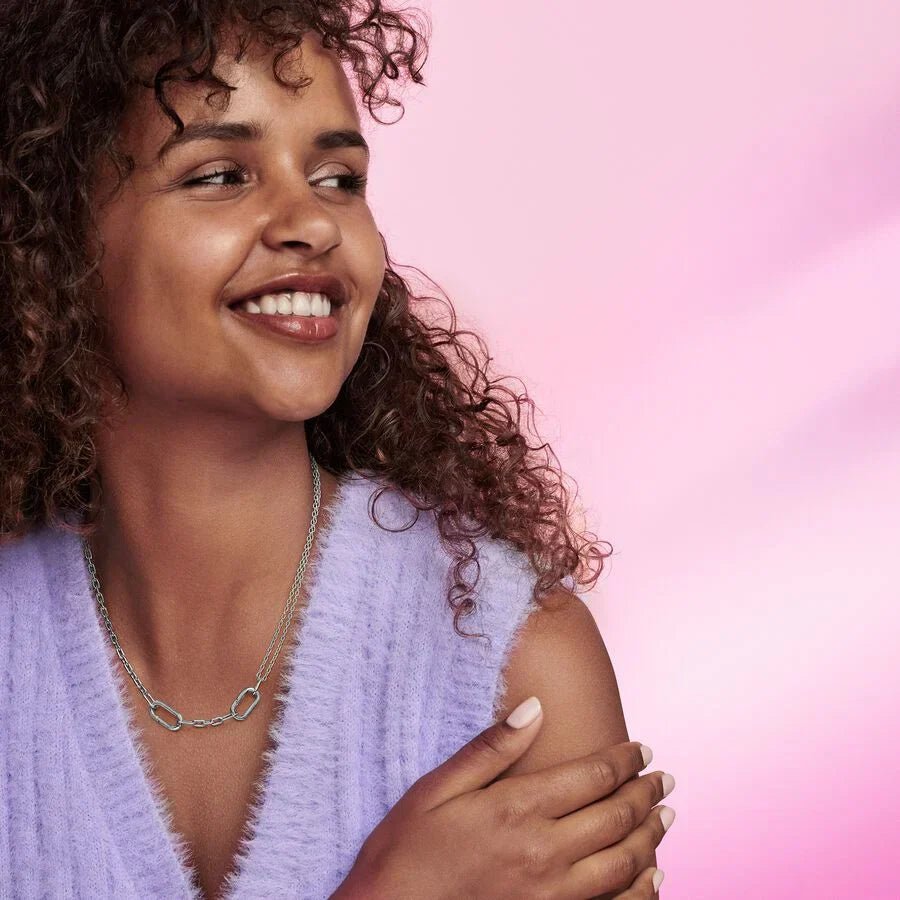 Colar de Corrente de Elos Duplos Pandora ME