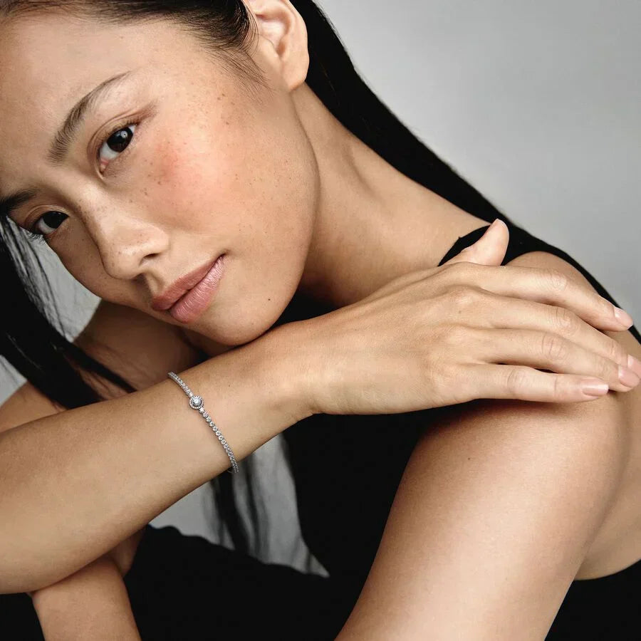 Pulseira de zircónias Sparkling Halo