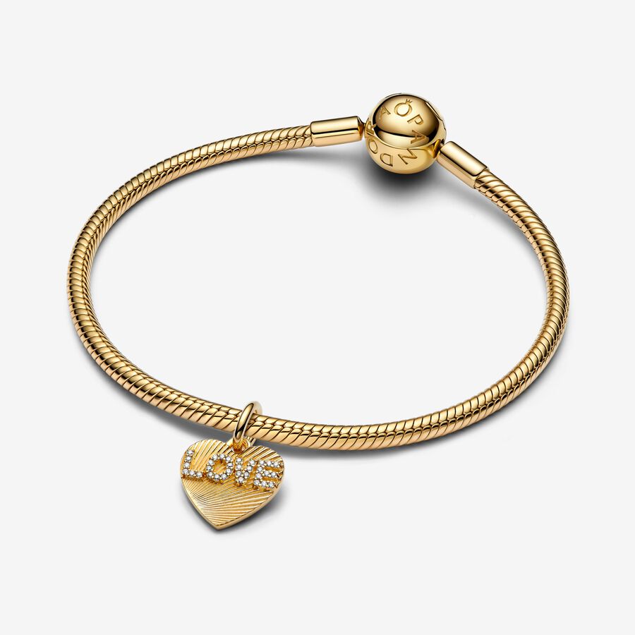 Conta Pendente Coração Love Gravável