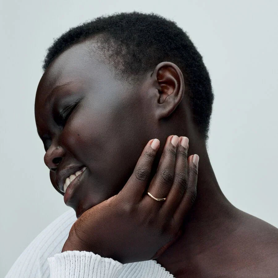 Anel design orgânico