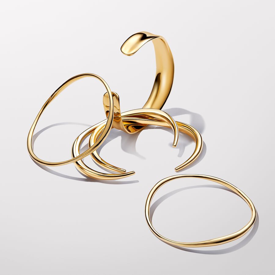 Pulseira com design orgânico