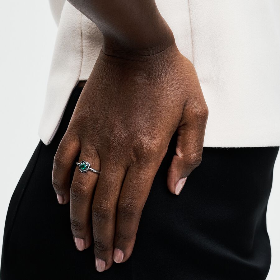 Anel Círculo Eternidade Pedras do Zodíaco