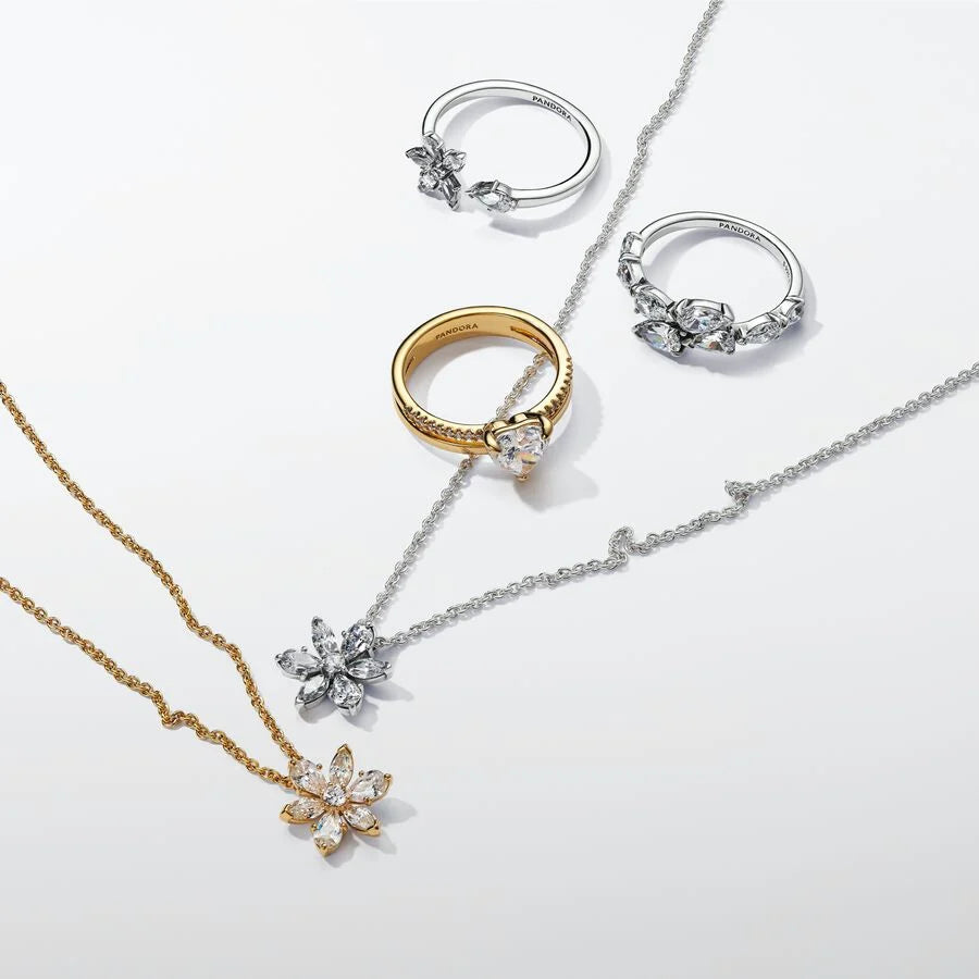 Colar com Pendente Sparkling Herbarium