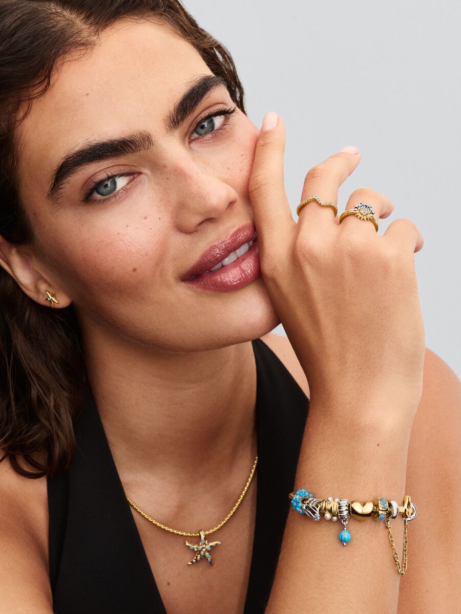 Ear Cuff Ondulado Revestimento de ouro 14k