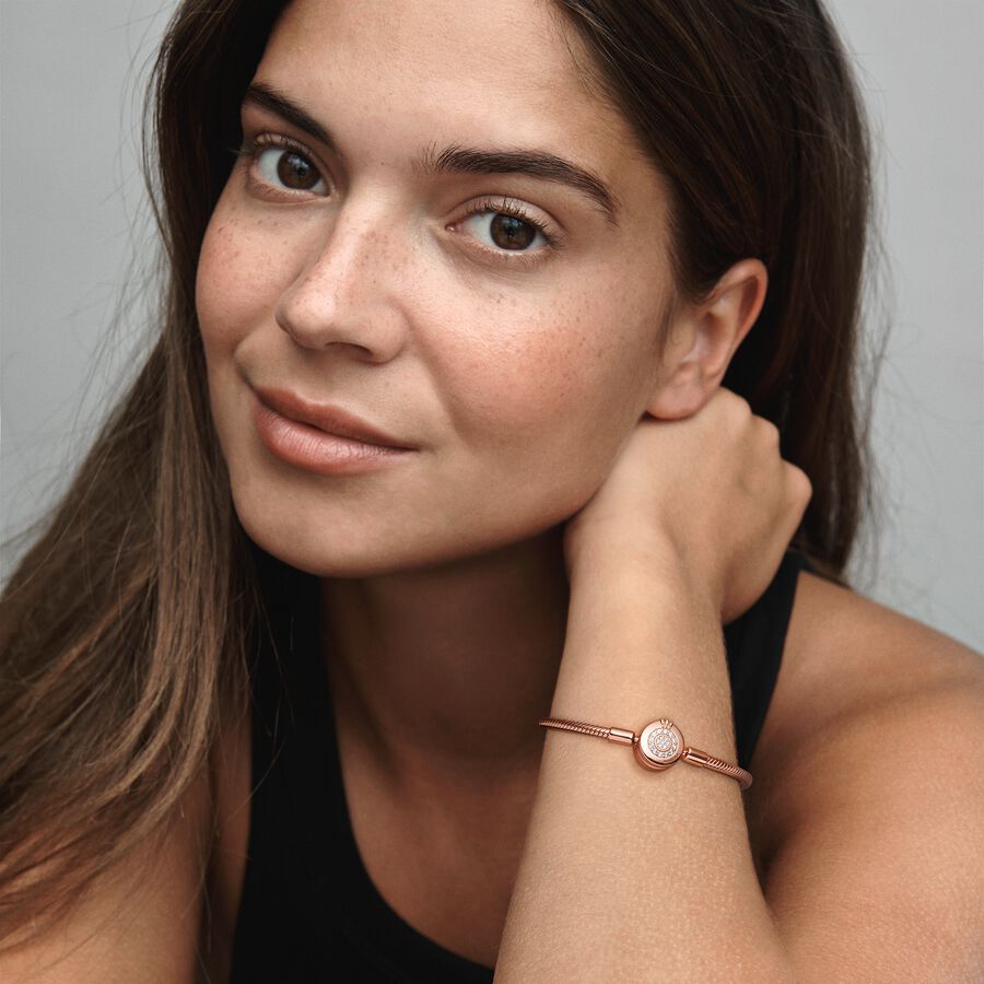 Pulseira Snake "O"coroa Pandora Moments