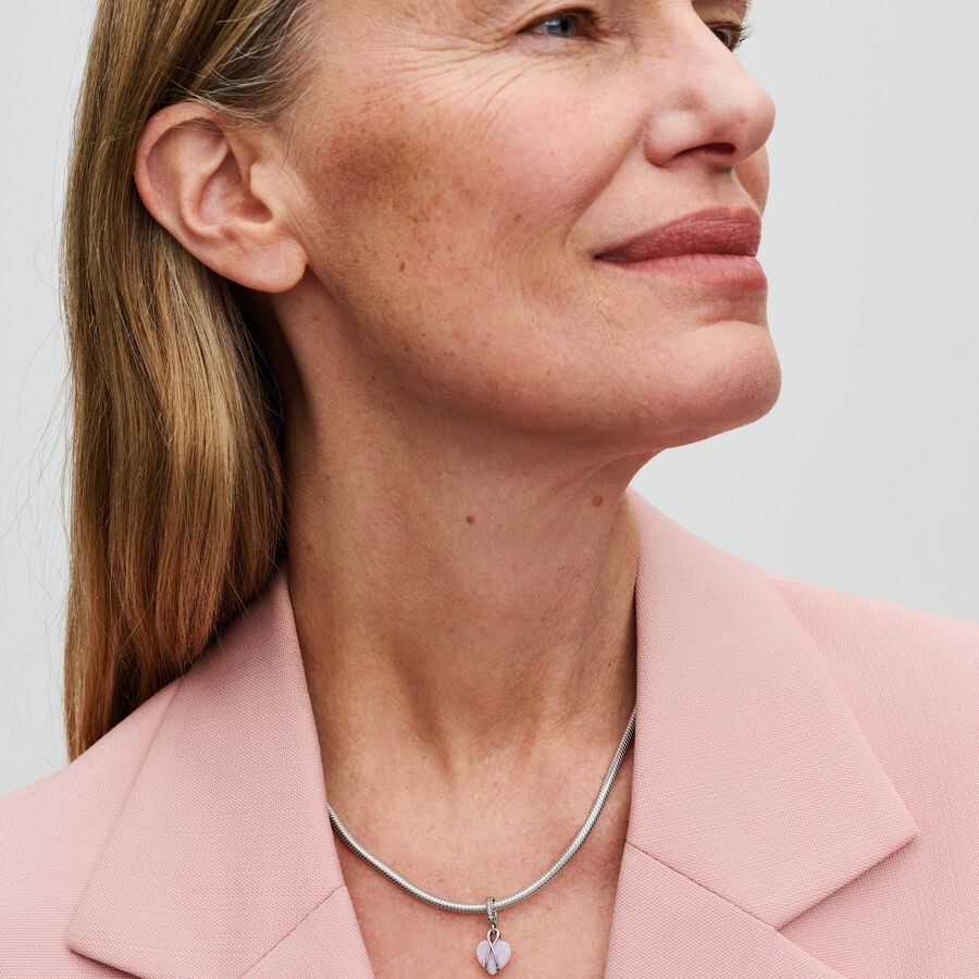 Conta Pendente Coração Opalescente Mum