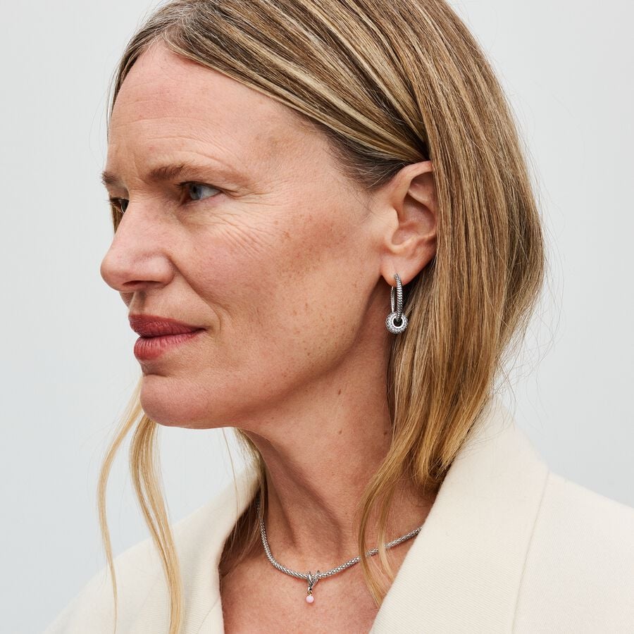 Conta Coração de dois tons