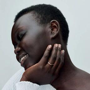 Anel design orgânico