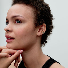 Ear Cuff infinito com design orgânico