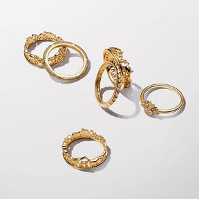 Anel Pandora ME Texture & Stones