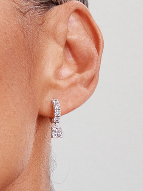 Argolas Pendentes Pavé