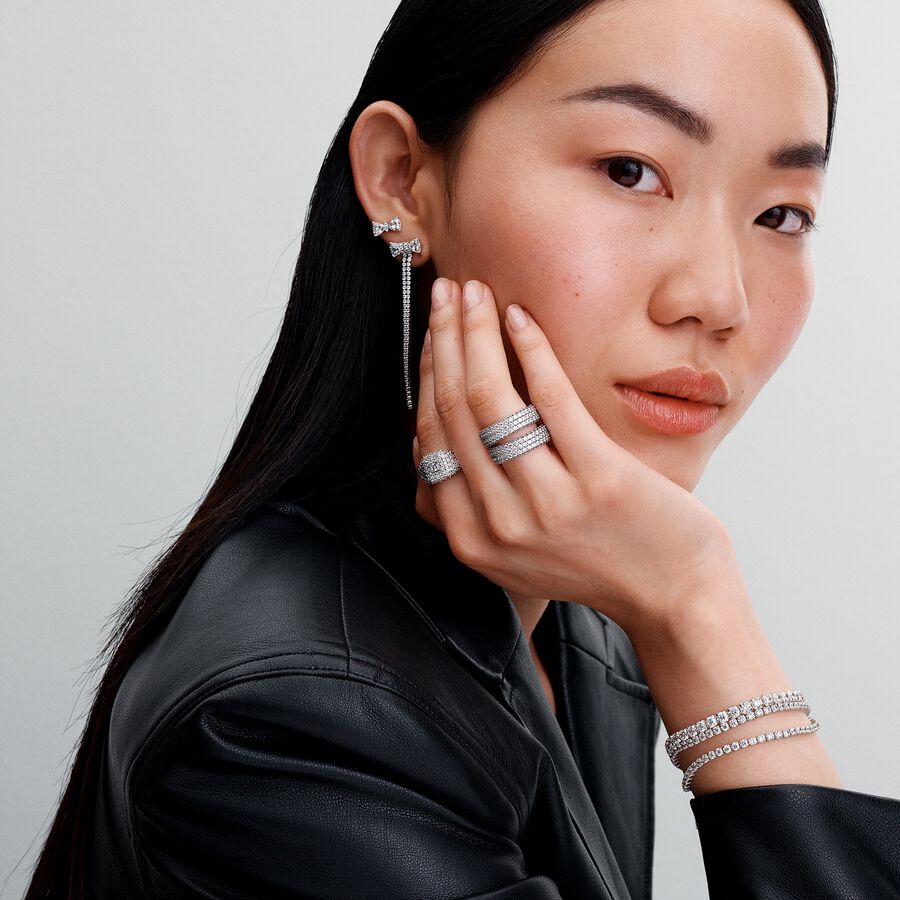 Pulseira de Ténis Brilhante