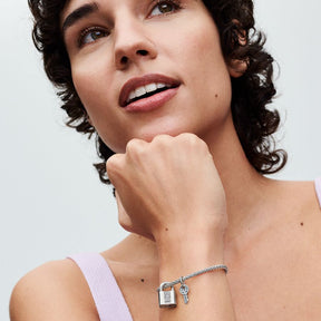 Conta Pendente Cadeado e Chave