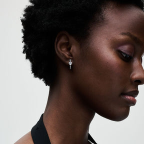 Argolas Sparkling Heart