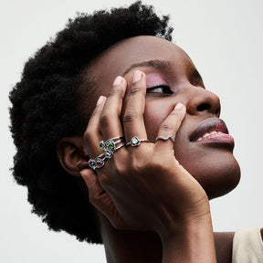 Anel Círculo Eternidade Pedra do Zodíaco Julho