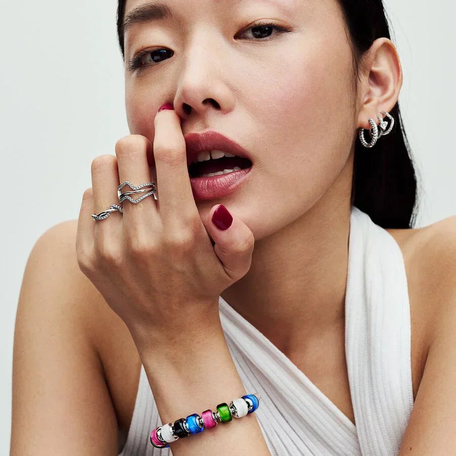 Argolas Sparkling Heart