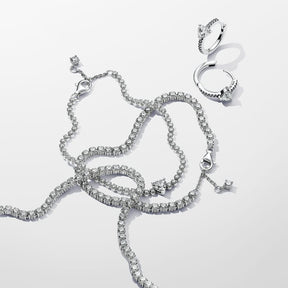 Argolas Sparkling Heart